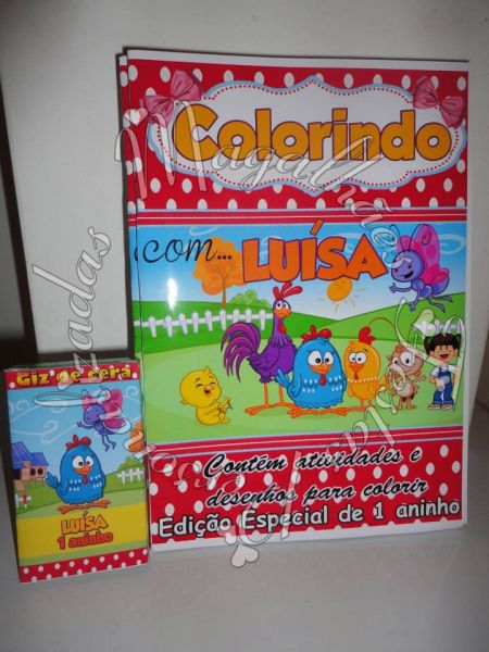 Kit Colorir com 12 desenhos