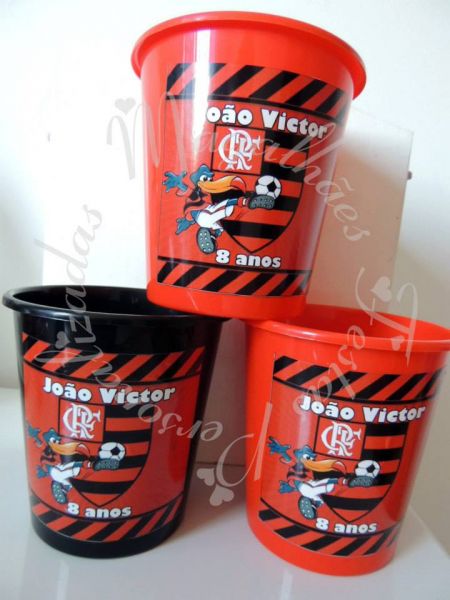 Balde de pipoca Flamengo